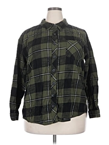Maurices Long Sleeve Button-Down Shirt (view 1)