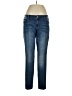 Inc Denim Solid Blue Jeans Size 14 - photo 1