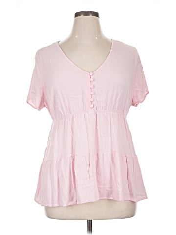 Torrid Short Sleeve Blouse (view 1)