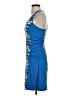Soybu Chevron-herringbone Blue Cocktail Dress Size XS - photo 5