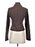 Shein Stripes Brown Long Sleeve Blouse Size 2 - photo 2