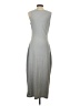 Unbranded Solid Gray Casual Dress Size S (estimated) - photo 2