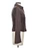 Shein Stripes Brown Long Sleeve Blouse Size 2 - photo 4