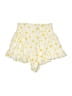 Forever 21 100% Rayon Polka Dots Yellow Shorts Size 9 - 10 - photo 1