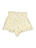 Forever 21 100% Rayon Polka Dots Yellow Shorts Size 9 - 10 - photo 2