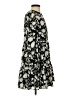 MSK 100% Polyester Print Black Casual Dress Size S - photo 4