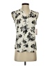 Candie's 100% Polyester Ivory Sleeveless Blouse Size XS - photo 1