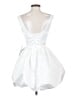 Lulus 100% Polyester White Cocktail Dress Size XS - photo 2