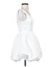 Lulus 100% Polyester White Cocktail Dress Size XS - photo 4