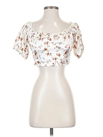 Forever 21 Short Sleeve Blouse (view 1)