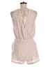 Drew 100% Cotton Solid Tan Romper Size M - photo 2