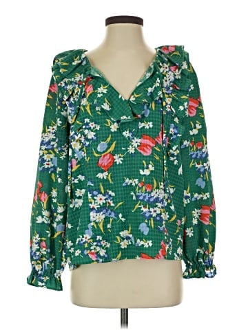 Ann Taylor LOFT Long Sleeve Blouse (view 1)