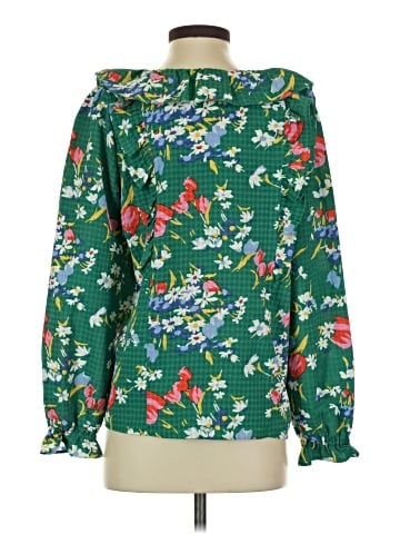 Ann Taylor LOFT Long Sleeve Blouse (view 2)