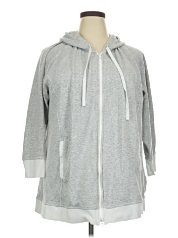 Lands' End Zip Up Hoodie (view 1)