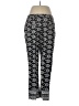 Boden Print Black Linen Pants Size 12 - photo 2