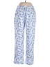 Ekouaer Paisley Blue Casual Pants Size XL - photo 1