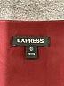 Express 100% Polyester Solid Burgundy Casual Dress Size XS - photo 7