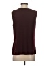 Talbots Burgundy Sleeveless Blouse Size S (estimated) - photo 2