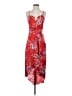 Lulus 100% Polyester Floral Red Casual Dress Size S - photo 1