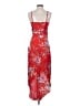 Lulus 100% Polyester Floral Red Casual Dress Size S - photo 2