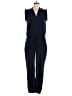 Aqua 100% Polyester Solid Blue Jumpsuit Size M - photo 1