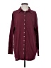 FP BEACH Burgundy Long Sleeve Button-Down Shirt Size XS - photo 1