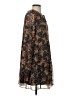 Ann Taylor LOFT 100% Polyester Floral Black Casual Dress Size S - photo 4