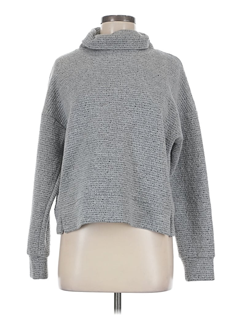 Pre-owned Calia Turtleneck Sweater In Gray
