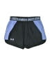 Under Armour 100% Polyester Color Block Blue Athletic Shorts Size XS - photo 1