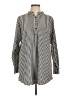 Moon Stripes Black Long Sleeve Blouse Size L (estimated) - photo 1