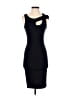 Assorted Brands Solid Black Cocktail Dress Size XS - photo 1