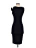Assorted Brands Solid Black Cocktail Dress Size XS - photo 2
