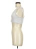 Zyia Active White Silver Sports Bra Size M - photo 5