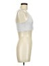 Zyia Active White Silver Sports Bra Size M - photo 4