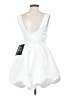 Lulus 100% Polyester White Cocktail Dress Size S - photo 2