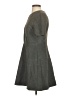 Zara Chevron-herringbone Gray Casual Dress Size S - photo 5
