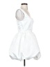 Lulus 100% Polyester White Cocktail Dress Size S - photo 4
