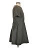 Zara Chevron-herringbone Gray Casual Dress Size S - photo 4