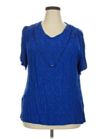 Lady Dorby Short Sleeve Blouse (view 1)
