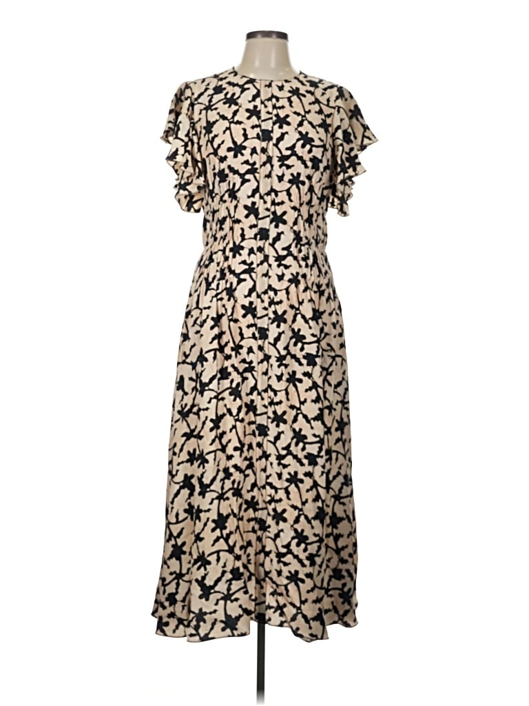 Pre-owned Ulla Johnson Casual Dress In Tan