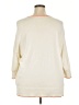 Lands' End 100% Supima Cotton Tropical Ivory Pullover Sweater Size 3X - photo 2