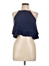 Forever 21 100% Rayon Blue Sleeveless Blouse Size L - photo 1