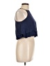 Forever 21 100% Rayon Blue Sleeveless Blouse Size L - photo 4