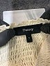 Theory 100% Polyester Ivory Short Sleeve Top Size S - photo 5