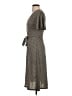 H&M Chevron-herringbone Gray Casual Dress Size XS - photo 5