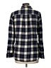 Theory Plaid Blue Long Sleeve Button-Down Shirt Size L - photo 2