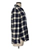 Theory Plaid Blue Long Sleeve Button-Down Shirt Size L - photo 4