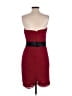 Bill Levkoff 100% Polyester Red Cocktail Dress Size 8 - photo 2