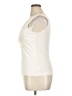 Akris Punto Solid Ivory Sleeveless Blouse Size 14 - photo 5
