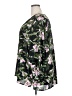 Bobeau 100% Polyester Floral Green 3/4 Sleeve Blouse Size 2X - photo 5